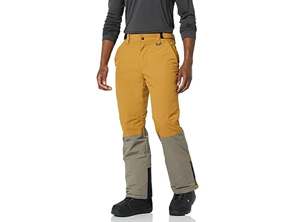 Brown Mustard Yellow Color Block