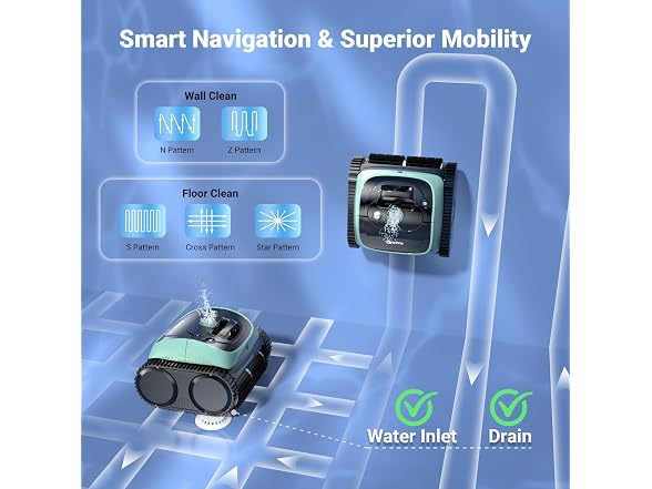 winny C1 Cordless Robotic Pool Vacuum