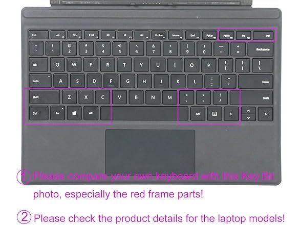 UHamn Ultra Thin Clear Keyboard Cover