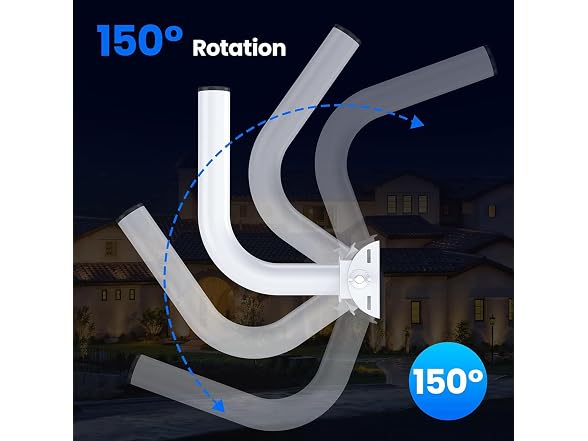 2PCS Bridge Bracket Mount, Pole and