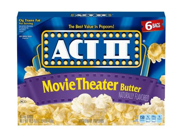 1ct ACT II Movie Theater Butter Popcorn