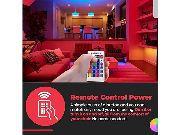KOBRA Products LED Color Changing Bulb (Your Choice)