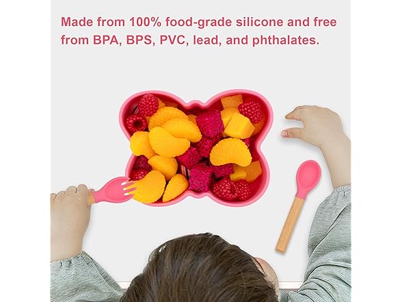 BabyX Baby Silicone Feeder Set, 3-pcs
