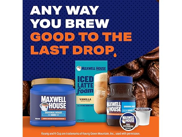 Maxwell House 27.5oz Ground Coffee Medium Original Roast
