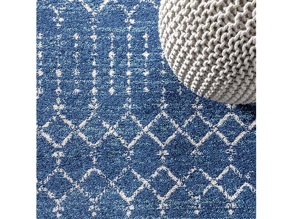 JONATHAN Y Boho Vintage Diamond Rug 5ft