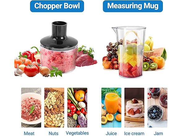 SOLTRONICS 5-in-1 Hand Blender