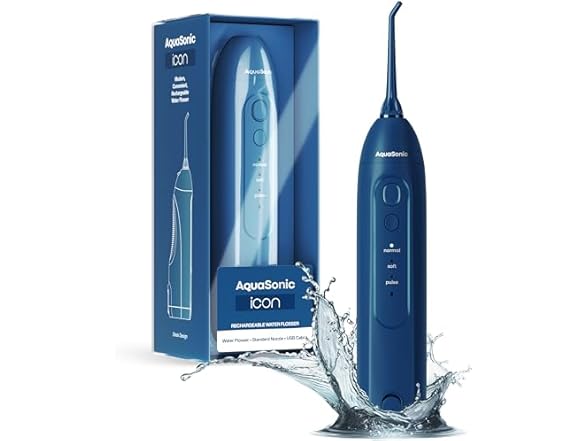 AquaSonic Icon Flosser Navy - Gallery 2