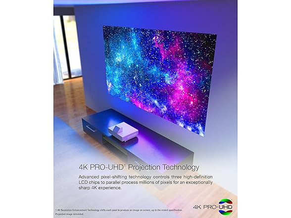 Epson EpiqVision Ultra LS500 Laser Ultra Short Throw Projector