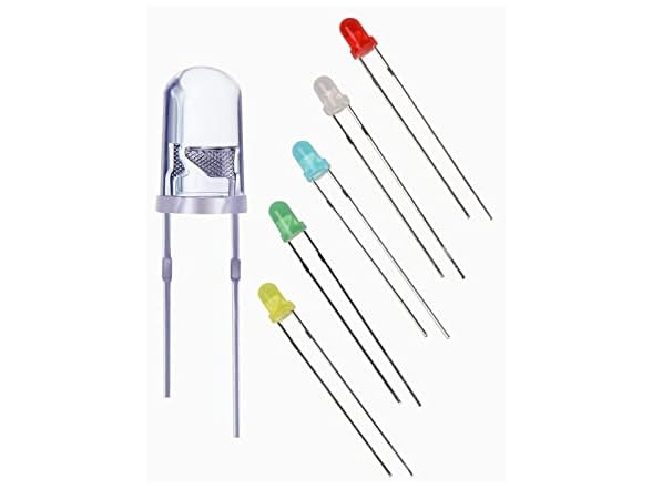 Brilinke 50pcs 5mm LED Diode,LED Light