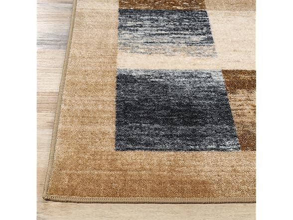 Superior 9'x12' Lockwood Rustic Non-Slip Indoor Area Rug