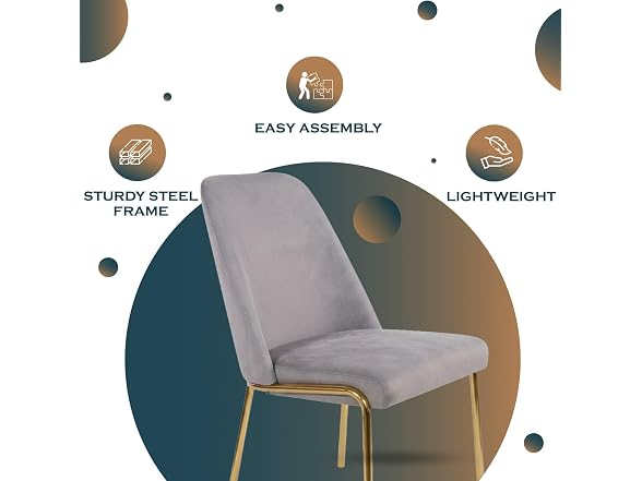 Leisuremod LDC20 Lumen Dining Chairs