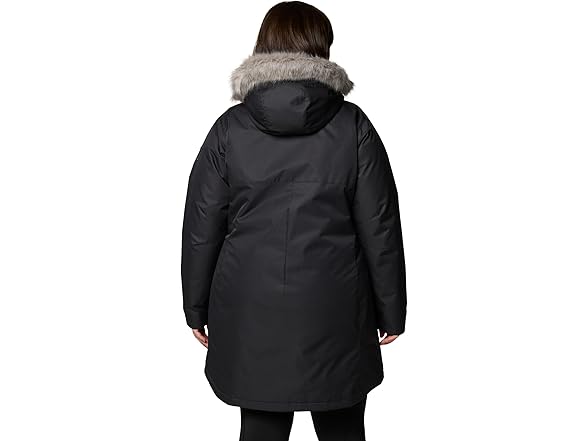 Columbia Womens Suttle Jacket Black (2X)