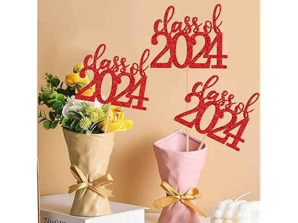 ALISSAR 10 Pack Double Sided Red Class