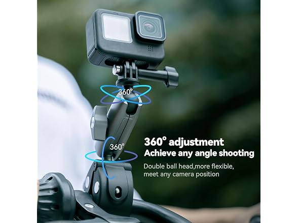 TELESIN Universal Handlebar Tube Clamp