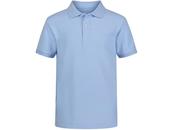 IZOD Boys' School Uniform S/S Pique Polo