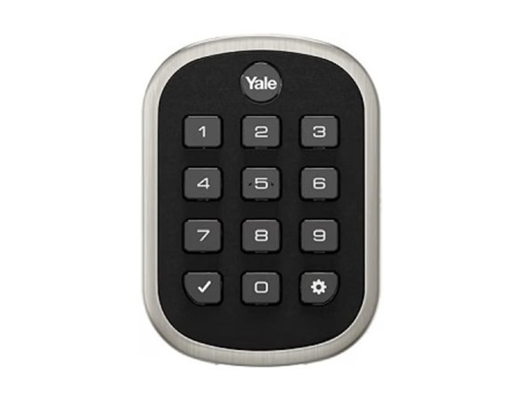 Yale Push Button Deadbolt - 2PK