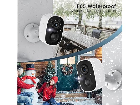 Geekee Wireless Outdoor Security Cameras