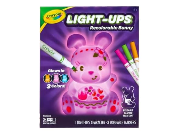 Crayola Light-Ups - Light Up Toy Bunny