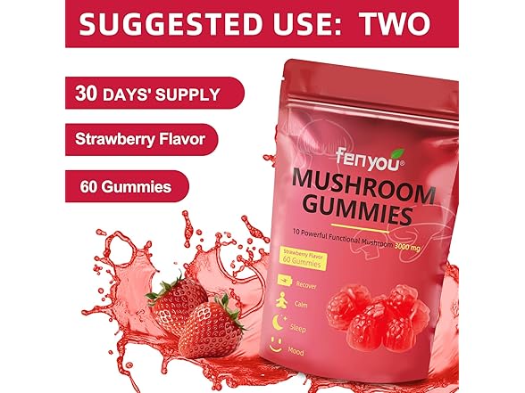 FENYOU Mushroom Gummies