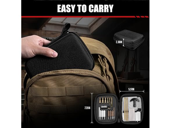 GLORYFIRE Compact Handgun Cleaning Kit