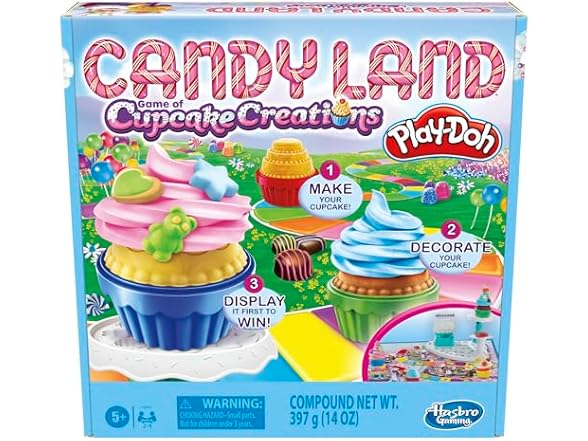 Hasbro Gaming Candy Land Cupcake Creations