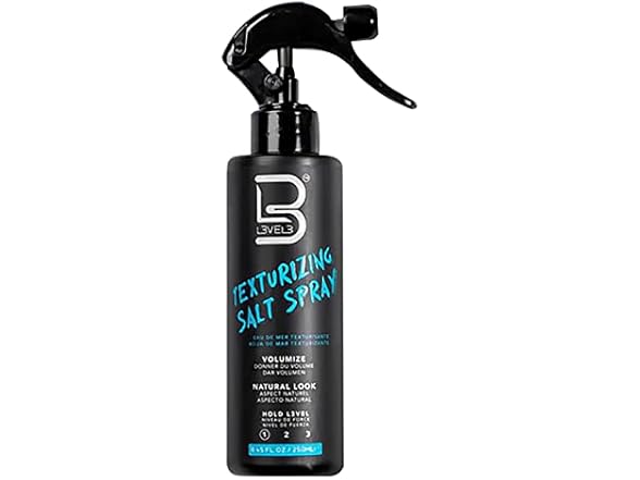 (3 Pack) Level 3 Texturizing Sea Salt Spray, 8.45 oz