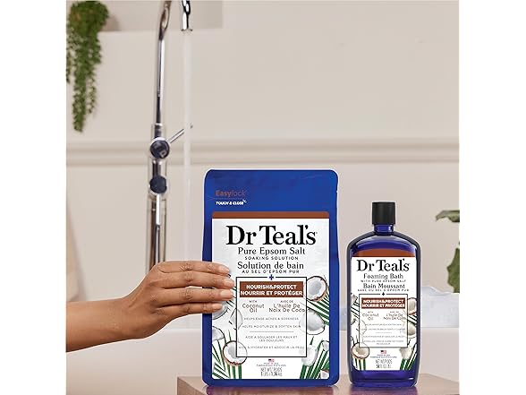 Dr Teal's Coconut Foaming Bath 34oz