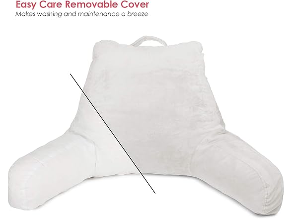 Clara Clark Reading Pillow with Shredded Memory Foam