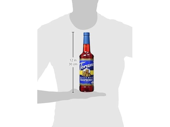 1CT Torani Sugar Free Syrup, Raspberry, 25.4 Oz