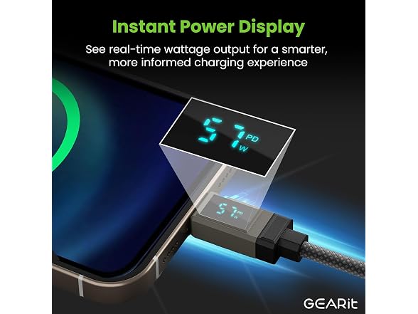 GEARit 100W USB C to USB C Cable