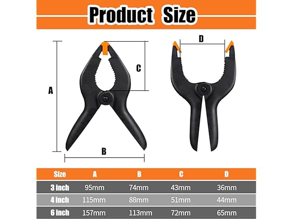 YIMIKE Spring Clamps Heavy Duty,Spring 