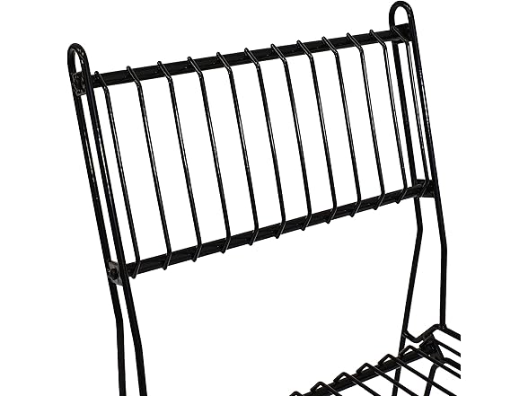 Sunnydaze Decor MTR-454 Wire Dining Chair Black