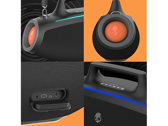Skullcandy Barrel Water-Resistant Boombox Speaker