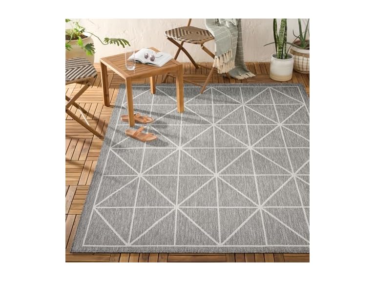 Tommy Bahama Rug 5'2x7'2 Grey/Cream