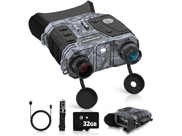 WOSPORTS Night Vision Goggles 3280ft