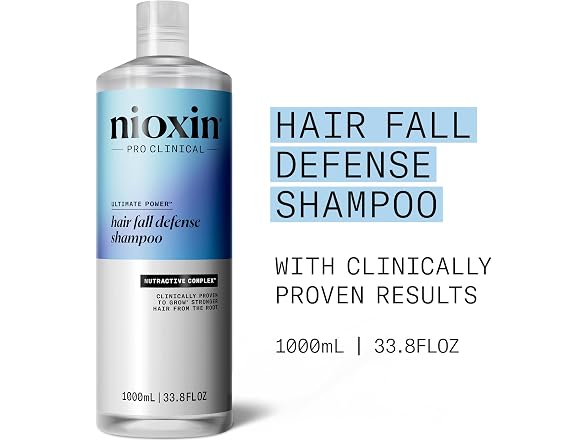 Nioxin Ultimate Power Hair Fall Defense Shamp 085A