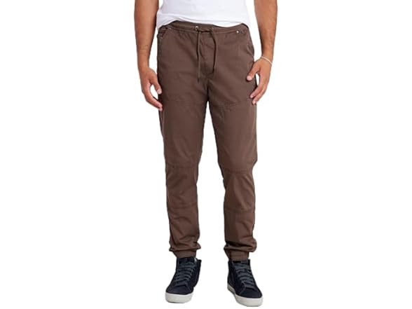 Unionbay Mens Twill Jogger Pants (Large)