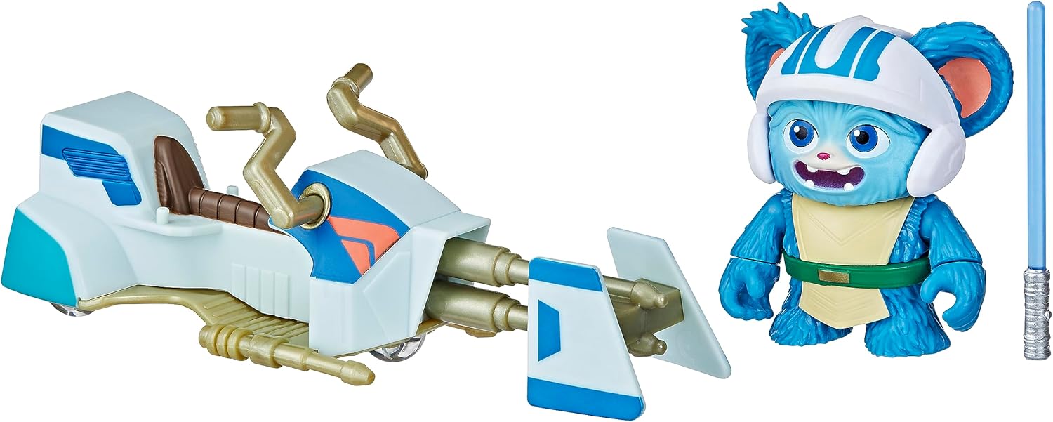 Star Wars: Young Jedi Adventures Nubs Figure & Speeder Bike - Gallery 8