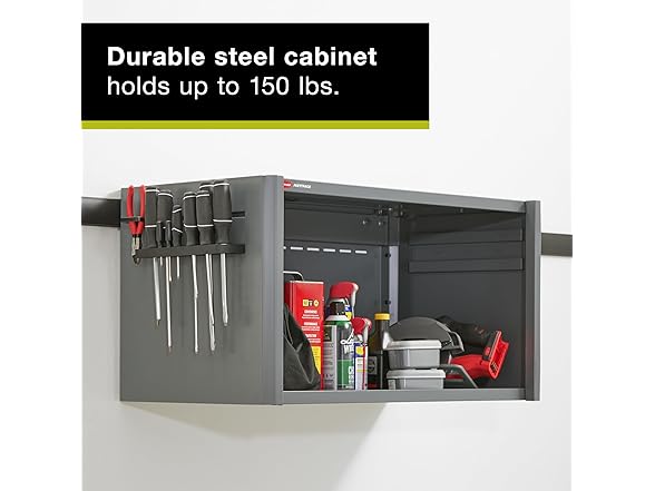 Rubbermaid FastTrack Single Open Cabinet