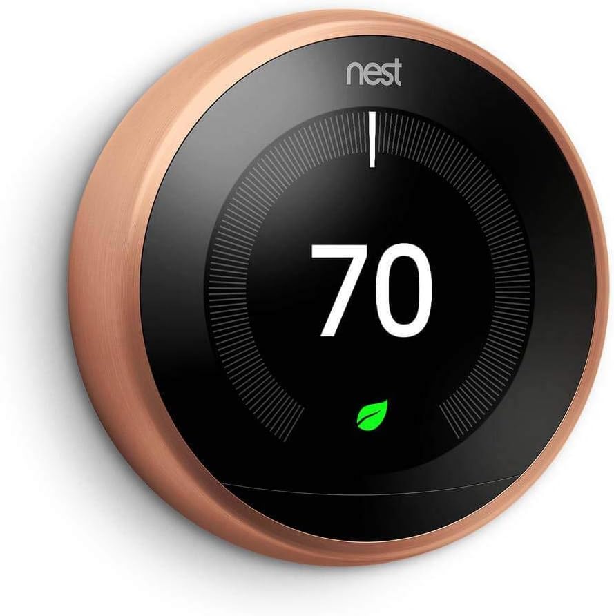 Nest Learning Thermostat, 3rd Gen, White - Gallery 20