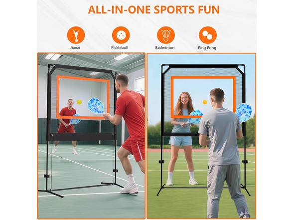 Paddle Game Set w/ Net Backyard Fun