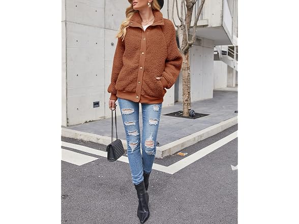 Merokeety Women (L) Winter Long Sleeve Jacket
