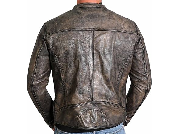 Hot Leathers JKM1019 Men's Distressed