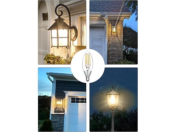 UNILAMP W0860 Dusk to Dawn Light Bulbs