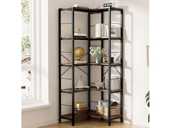 Rustic Brown/5-Tier