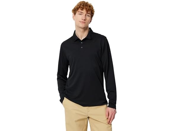 Amazon Essentials Men Slim Long Sleeve Quick Shirt