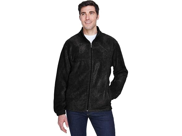 Harriton Men's (L) Men's 8 oz. Full-Zip Fleece L B