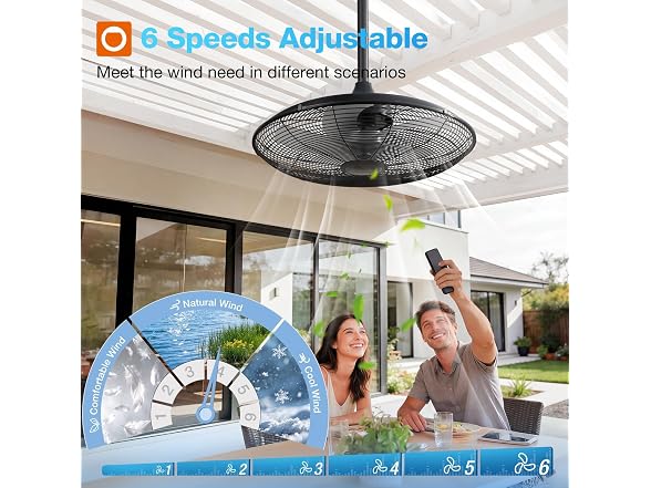 addlon 20in Plug-In Outdoor Fan