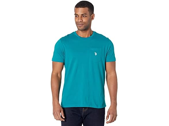 U.s. Polo Assn. Women (L) Solid Crew Neck T-shirt