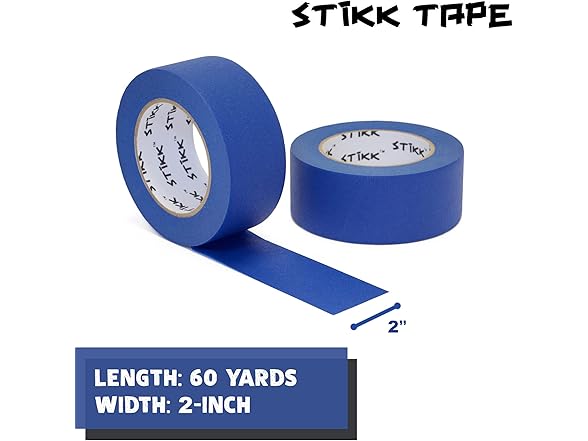 STIKK Blue Painters Tape 24 Count